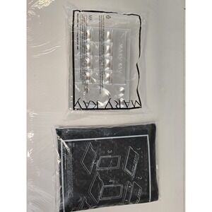 Mary Kay Folding Make-Up Travel Mirror with Tray And Carrying Case - Black New